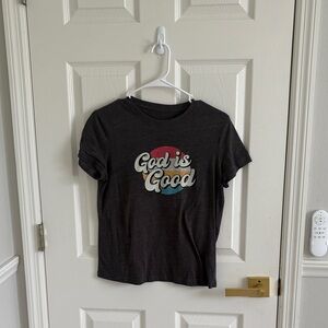 God is Good Kids T-Shirt - Black